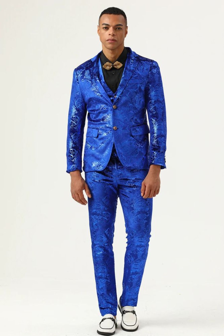 Homrain Sparkly Sequins 3 Piece Men'S Prom Suits | Homecoming Suits