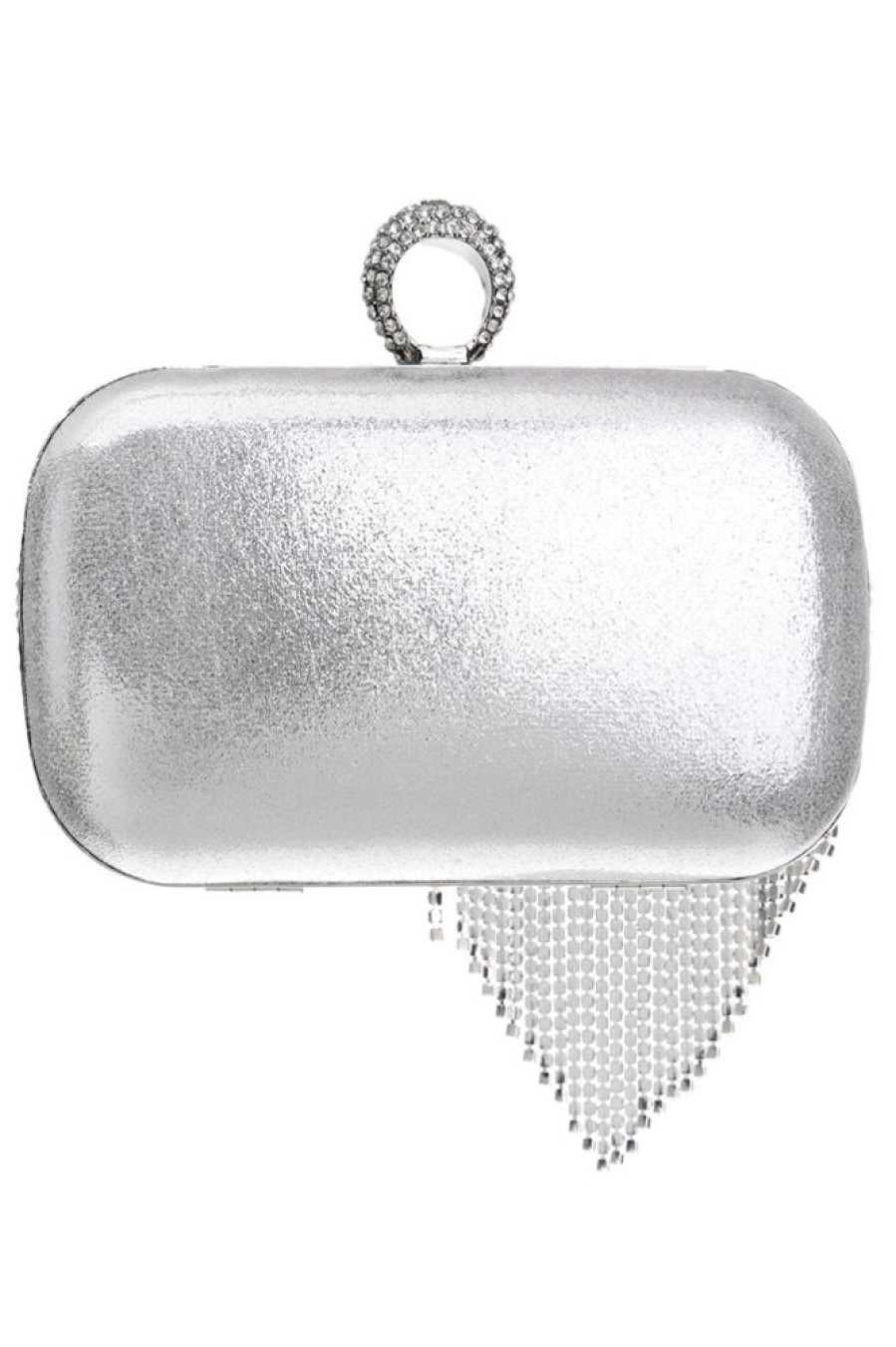 Homrain And Silver Beaded Prom Clutch | Handbags