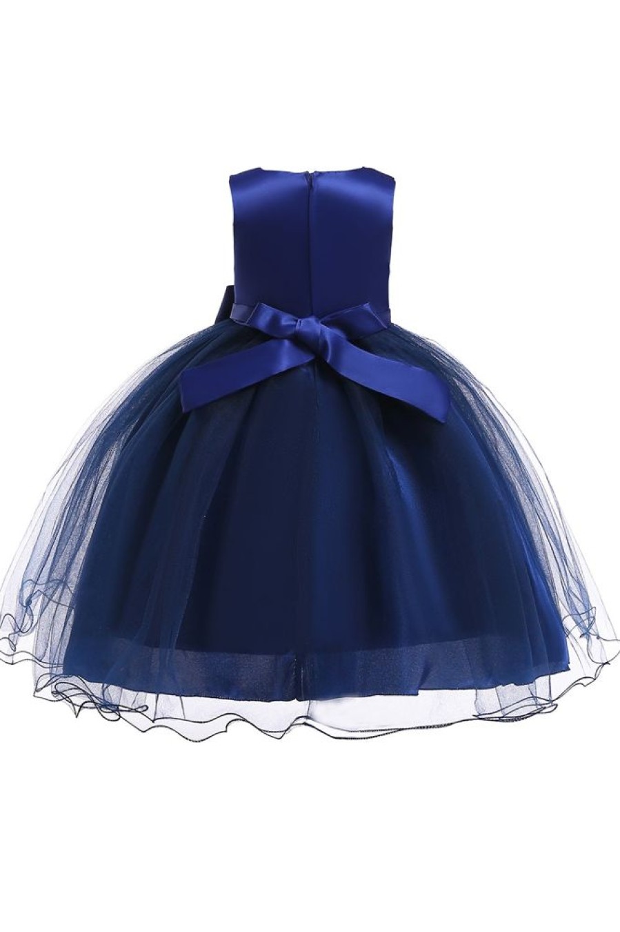 Homrain A Line Puffy Flower Girl Dress With Bowknot | Flower Girl Dresses