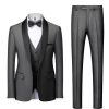 Homrain Shawl Lapel Men'S 3 Pieces Suits | Men'S Suits & Tuxedos