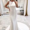 Homrain Long Mermaid Boho Wedding Dress With Lace | Beach Wedding Dresses