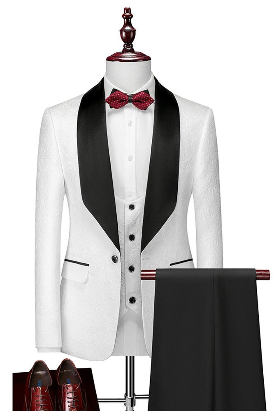 Homrain Shawl Lapel 3 Piece Men'S Suits | Homecoming Suits