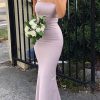 Homrain Mermaid One Shoulder Long Bridesmaid Dress | Boho Bridesmaid Dresses