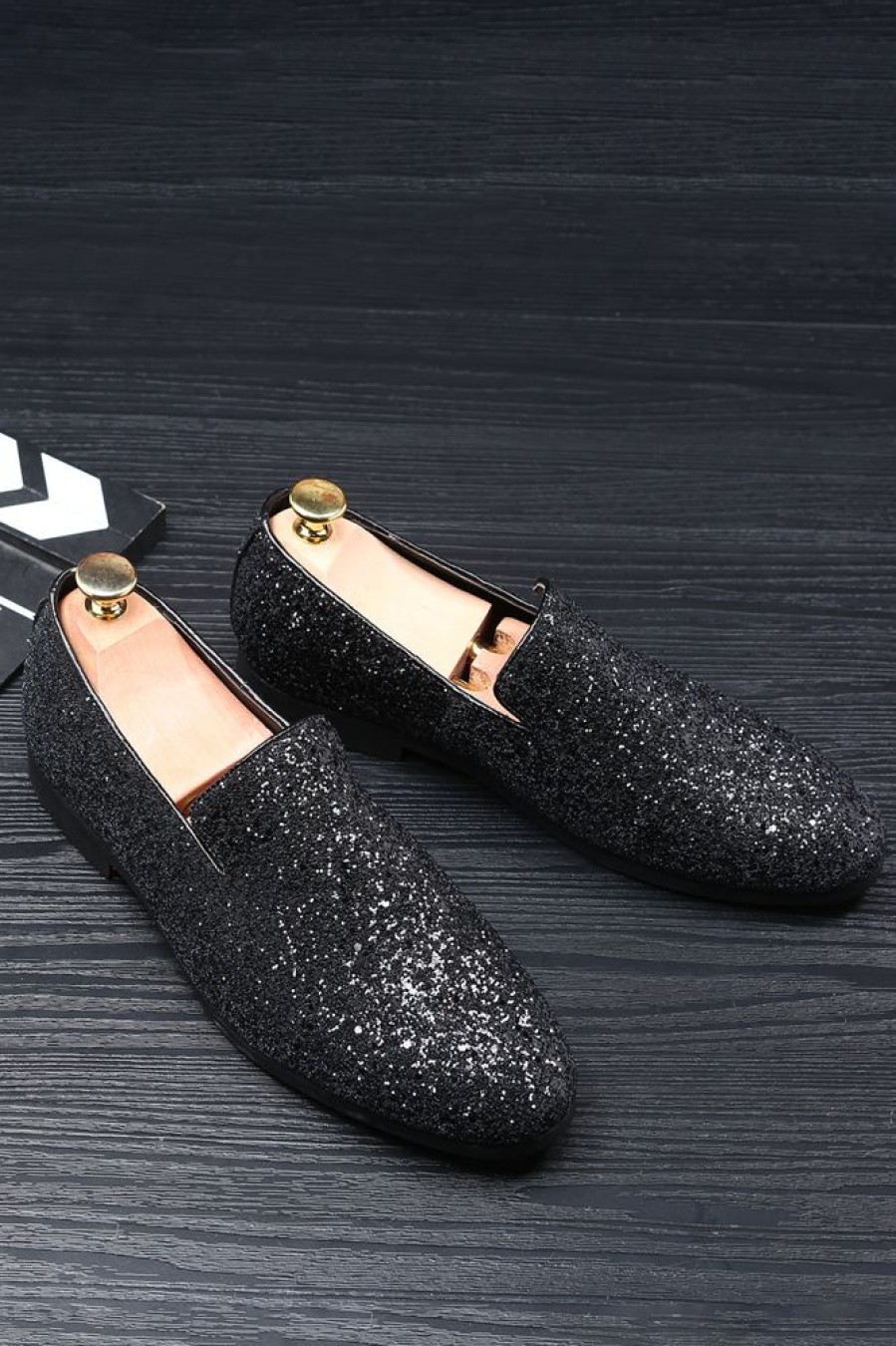 Homrain Sequined Slip-On Men'S Shoes | Men'S Shoes