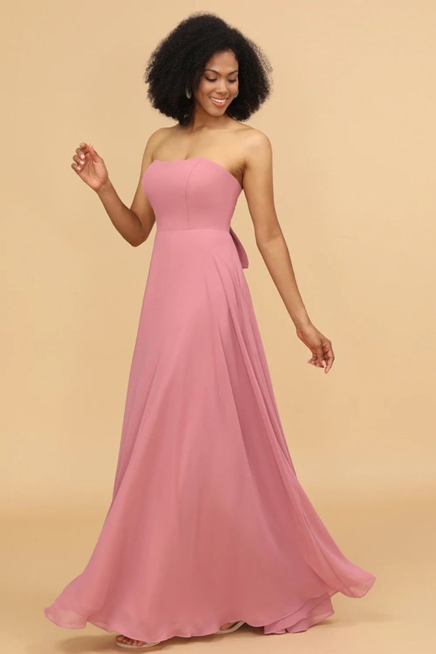 Homrain Chiffon A Line Bridesmaid Dress | Bridesmaid Dresses 2024