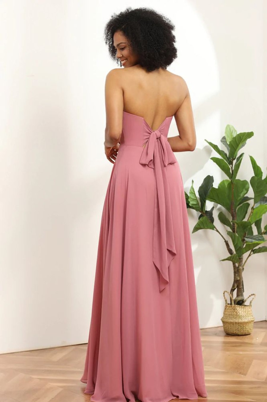 Homrain Chiffon A Line Bridesmaid Dress | Bridesmaid Dresses 2024