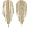 Homrain Tassel Rhinestones Earrings | Earrings