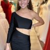 Homrain One Shoulder One Sleeve Tight Short Homecoming Dress With Fringes | Black Hoco Dresses