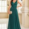 Homrain Glitter Long Sequined Long Prom Dress | Wedding Guest Dresses