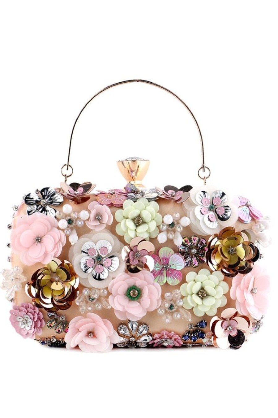 Homrain Dinner Clutch With Flower | Handbags