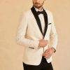 Homrain Shawl Lapel Jacquard One Button Men'S Prom Blazer | Men Blazers