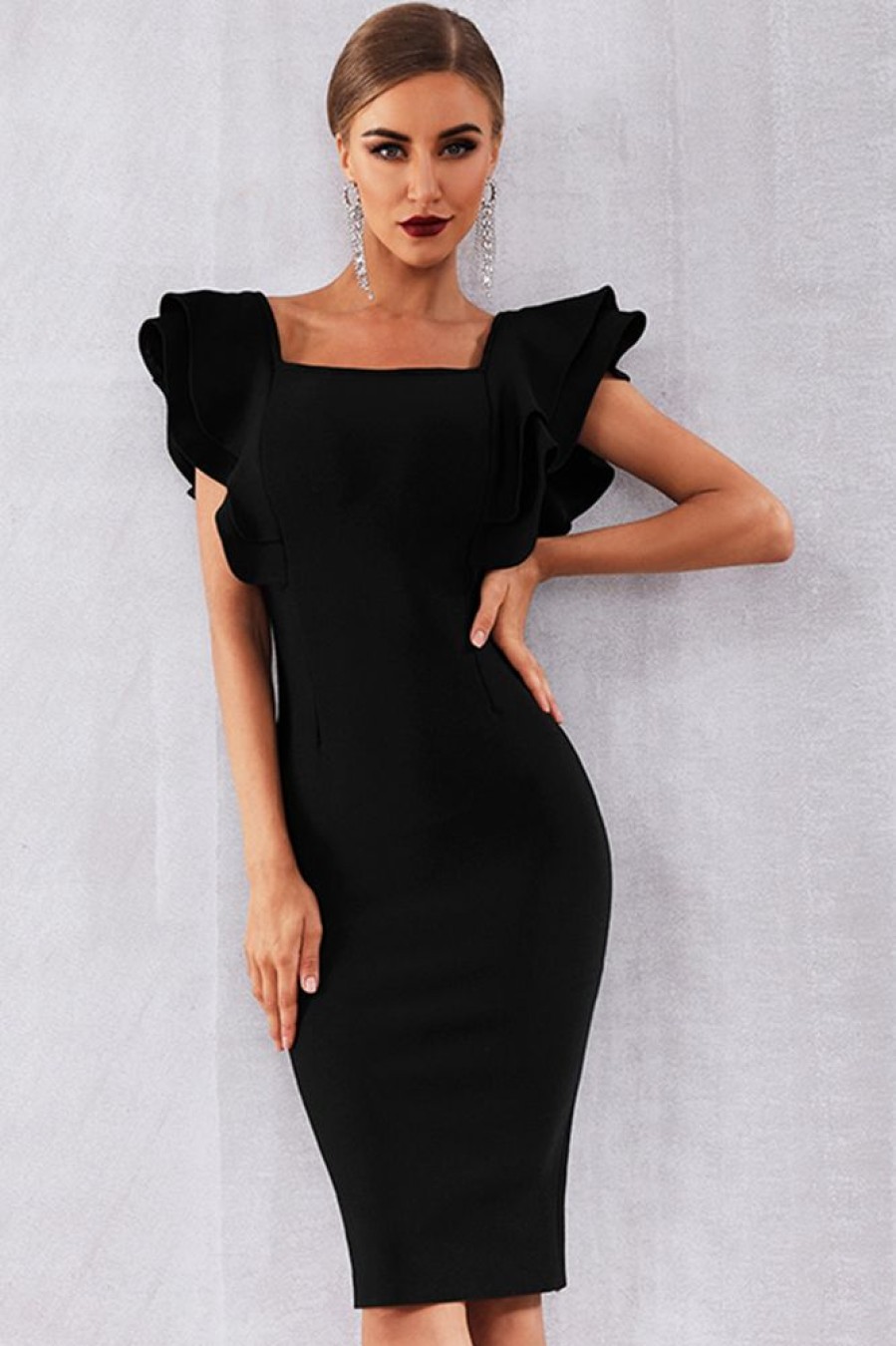 Homrain Little Bodycon Dress | Black Hoco Dresses