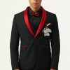 Homrain 3 Piece Shawl Lapel Men'S Prom Suits | Wedding Suits