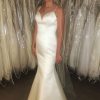 Homrain Spaghetti Straps Mermaid Simple Long Wedding Dress With Button | Simple Wedding Dresses