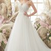 Homrain Ivory Spaghetti Straps Wedding Dress | Lace Wedding Dresses