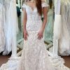 Homrain Off The Shoulder Long Lace Mermaid Wedding Dress | Mermaid Wedding Dresses