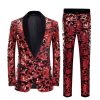 Homrain Sequins Men'S 2 Pieces Suits | Men Blazers