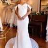 Homrain Simple Mermaid Boho Wedding Dress | Simple Wedding Dresses