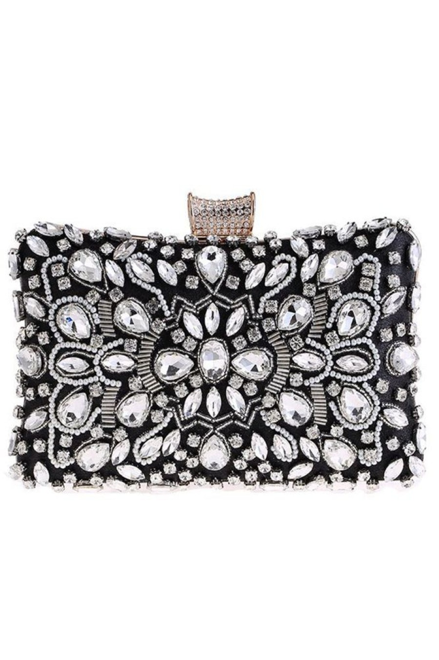 Homrain Party Clutch With Crystals | Handbags