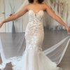 Homrain Mermaid Sweetheart Long Wedding Dress With Lace | Mermaid Wedding Dresses