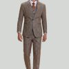 Homrain Men'S 3 Piece Plaid Prom Homecoming Suits | Prom Suits