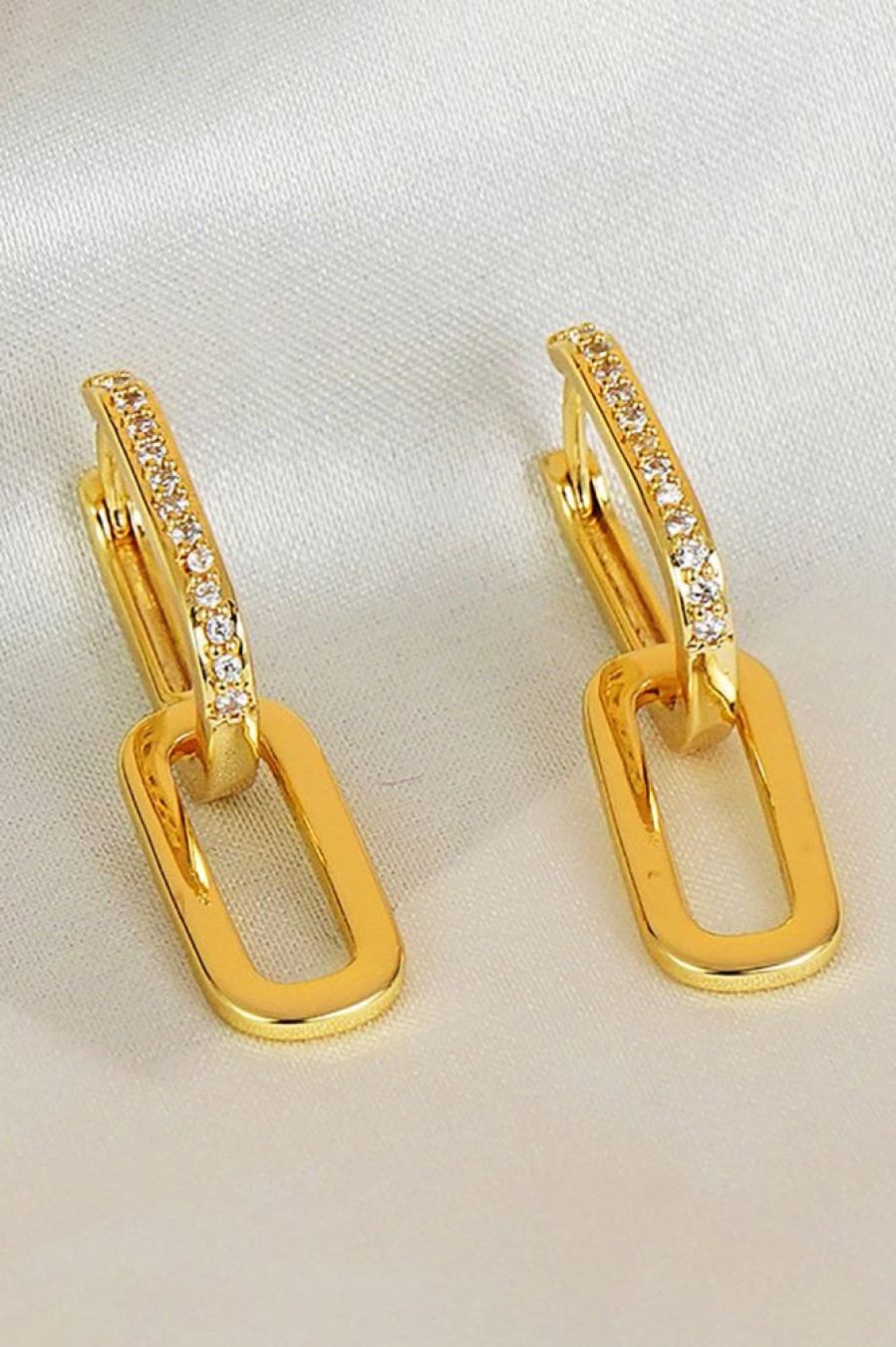 Homrain Double Rectangle Earrings For Party | Earrings