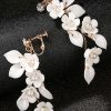 Homrain Flower Earrings | Bridal Accessories