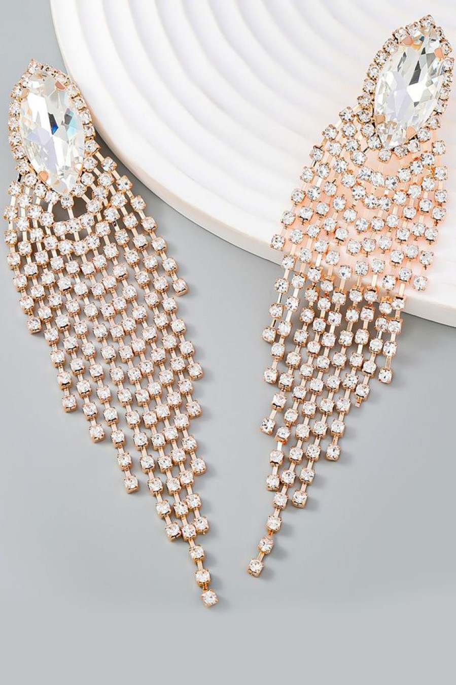 Homrain Beaded Prom Earrings | Earrings