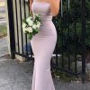 Homrain Mermaid One Shoulder Long Bridesmaid Dress | Wedding Guest Dresses