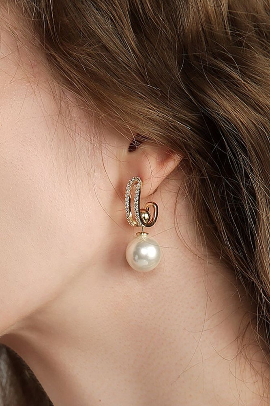 Homrain Pearl Elegant Trendy Earrings | Earrings