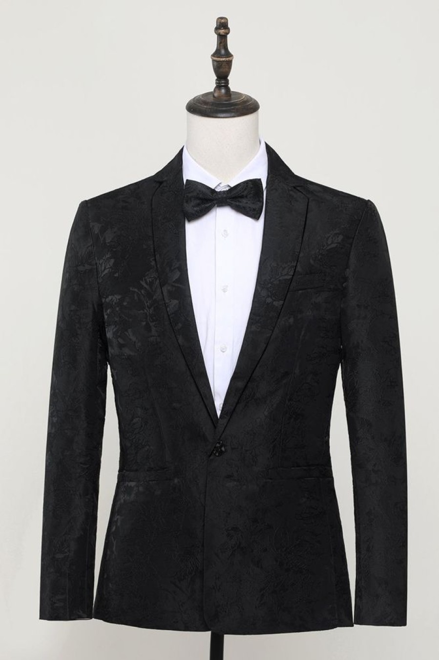 Homrain Jacquard Satin Notched Lapel Men'S Blazer | Homecoming Suits