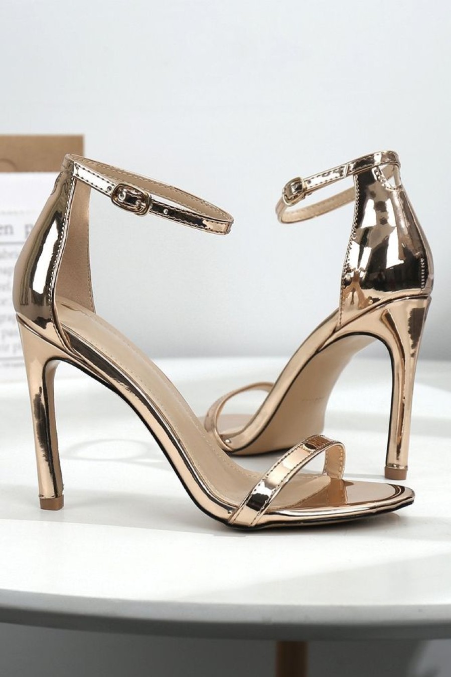 Homrain One Word Buckle High Heels | Shoes