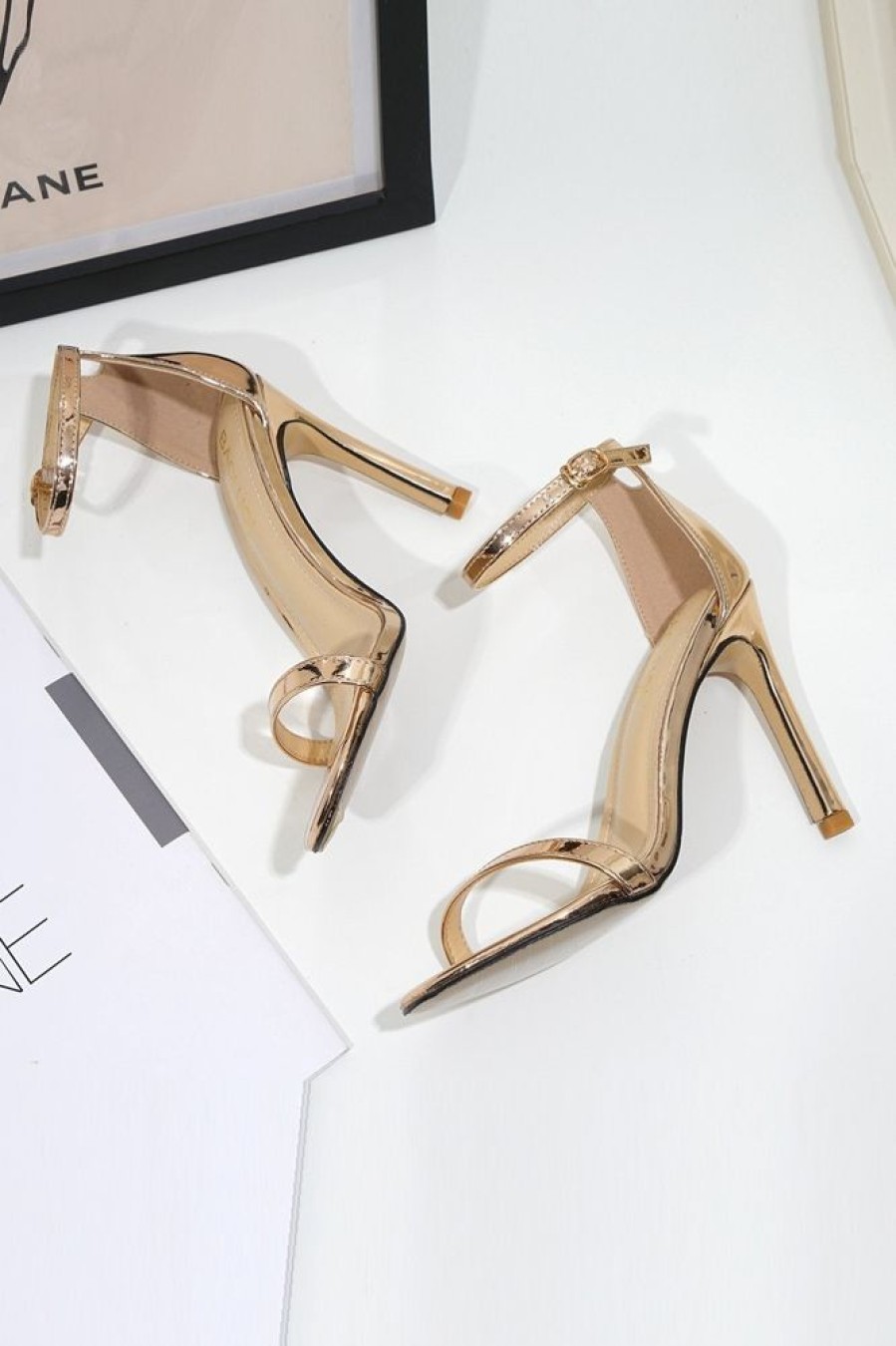 Homrain One Word Buckle High Heels | Shoes