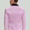 Homrain Jacquard Satin Shawl Lapel 3 Piece Men'S Prom Suits | Homecoming Suits