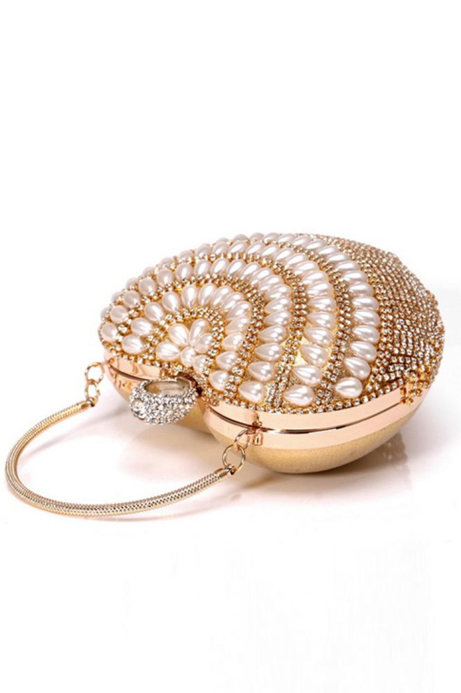 Homrain Beaded Pearls Party Clutch | Handbags