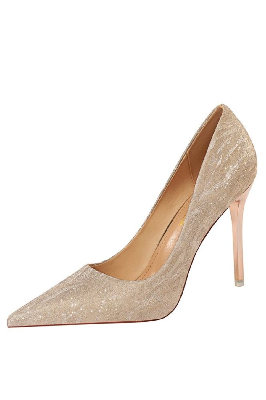 Homrain Shallow Toe Sequined Stiletto High Heels | Shoes