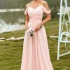 Homrain Off Shoulder Bridesmaid Dress | Wedding Guest Dresses