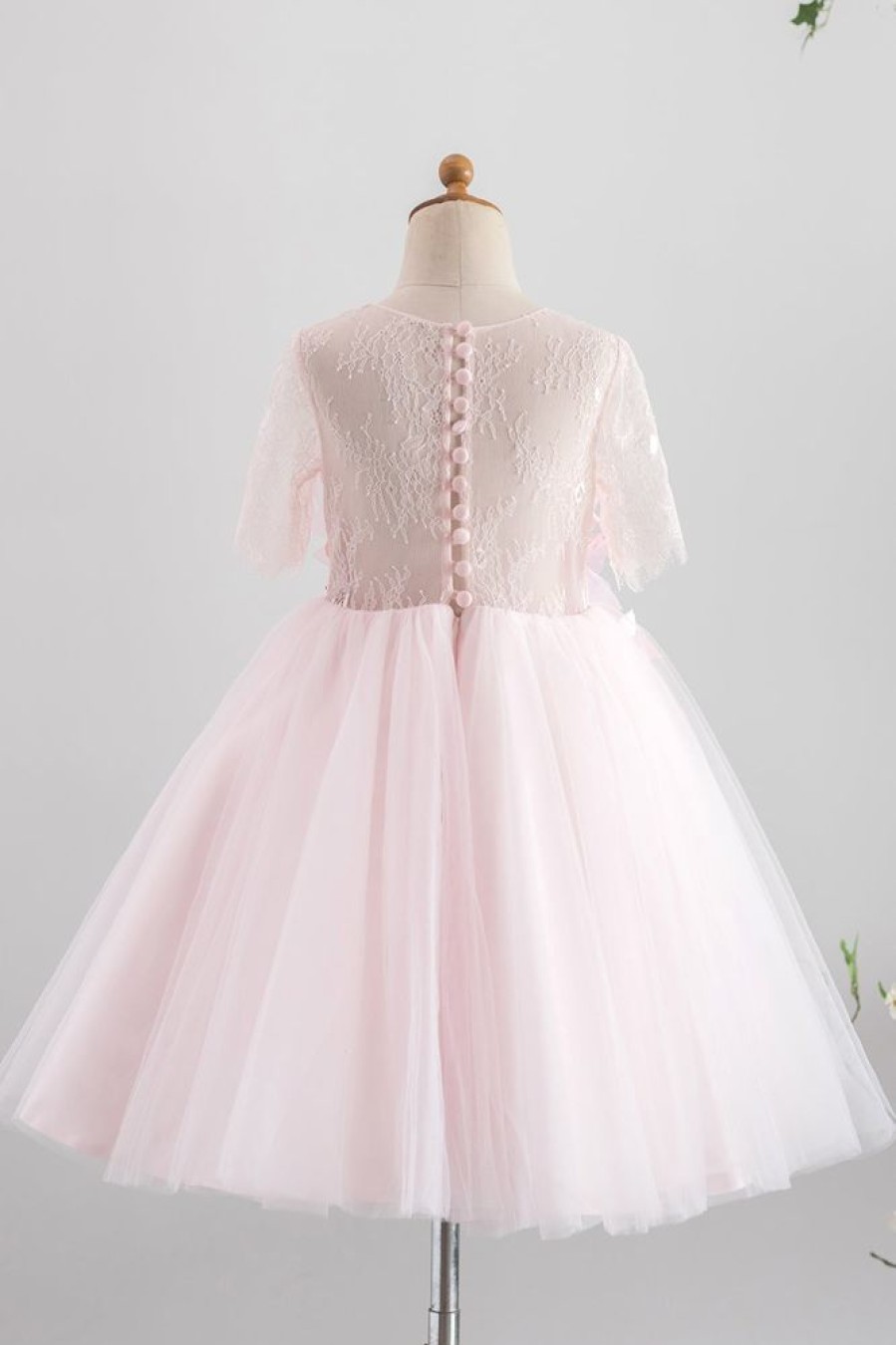 Homrain Pink Tulle Flower Girl Dress | Flower Girl Dresses