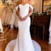 Homrain Simple Mermaid Boho Wedding Dress | Mermaid Wedding Dresses