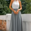 Homrain Open Back Long Dress | Bridesmaid Dresses