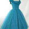 Homrain Square Neck A Line Homecoming Dress | Blue Hoco Dresses