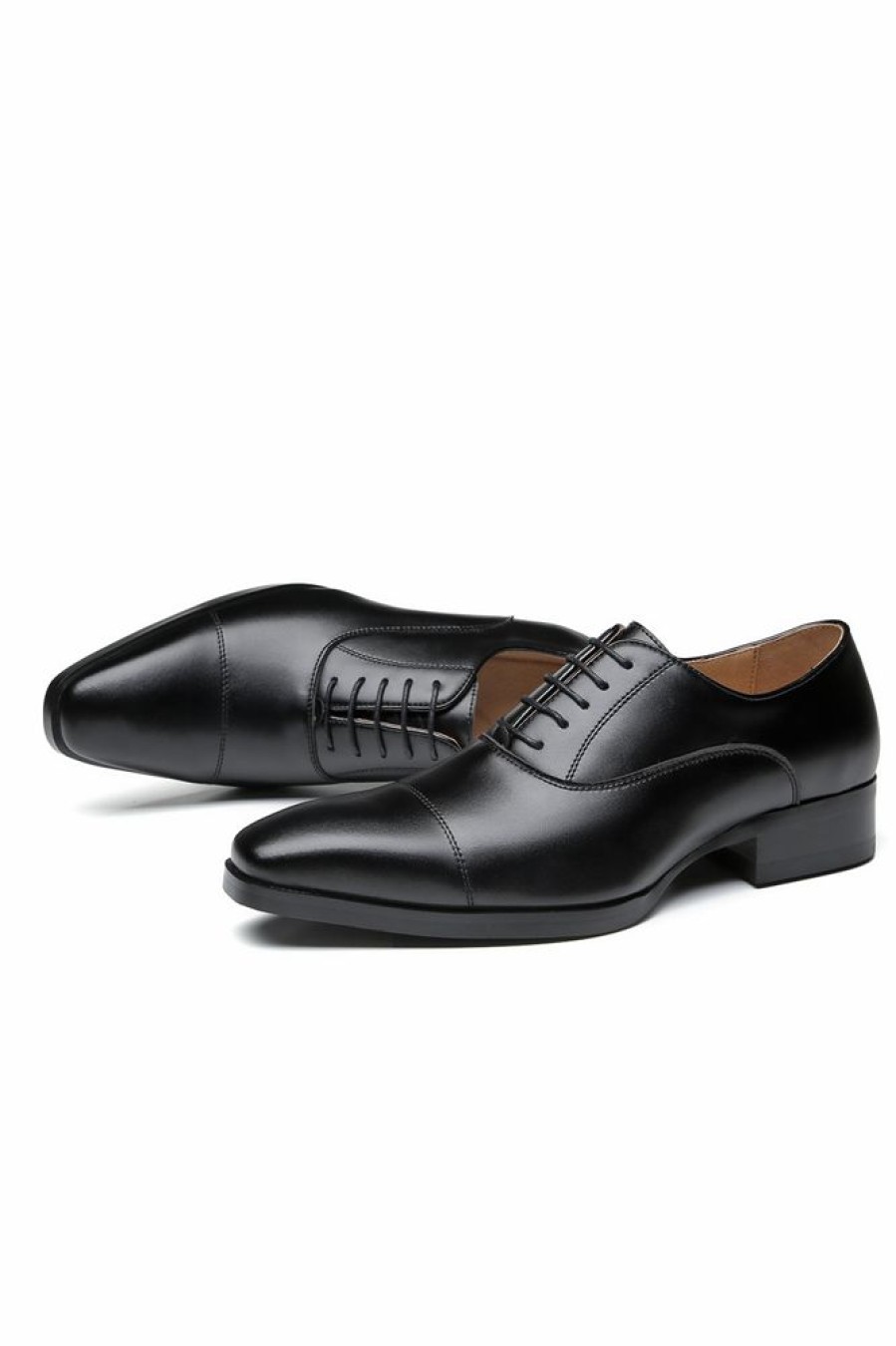 Homrain Men'S Leather Slip-On Formal Shoes | Men'S Shoes