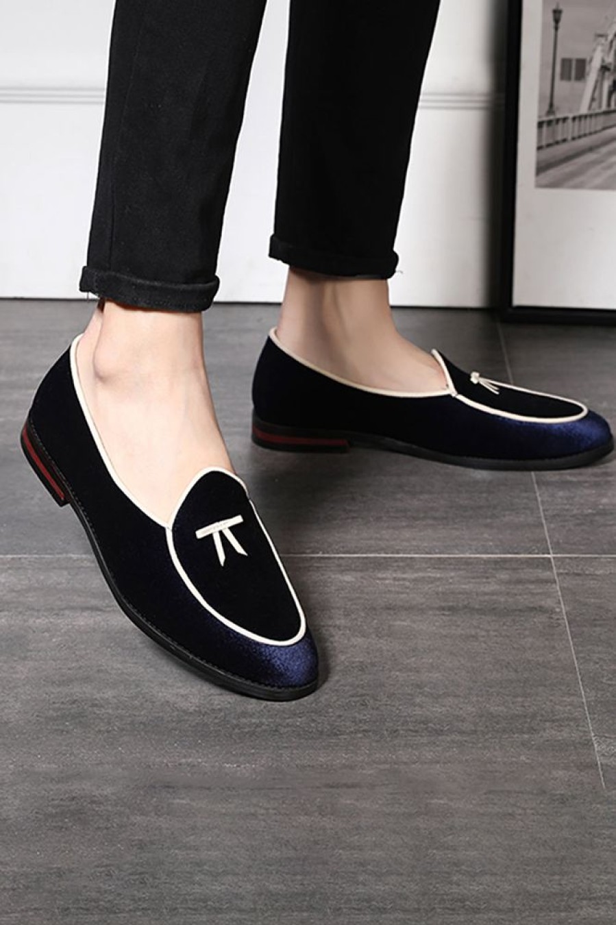 Homrain Slip-On Men'S Wedding Party Shoes | Men'S Shoes