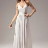 Homrain Long Chiffon Bridesmaid Maxi Dress | Bridesmaid Dresses