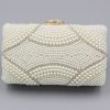 Homrain Beaded Pearls Party Clutch | Handbags