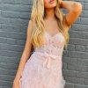 Homrain Sparkly Corset Sequins Short Homecoming Dress With Ruffles | Pink Hoco Dresses