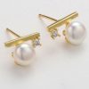 Homrain Pearls Necklace Earrings Set | Earrings