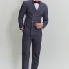 Homrain Men'S 3 Piece Pinstripe Suit | Men'S Suits & Tuxedos