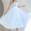 Homrain A Line Sweetheart Prom Party Dress | Blue Prom Dresses