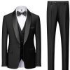 Homrain Shawl Lapel 3 Pieces Men'S Suits | Bracelets